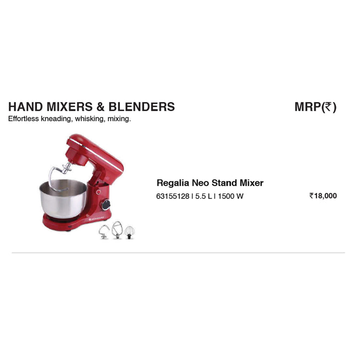 Wonder Chef - Regalia Neo Stand Mixer