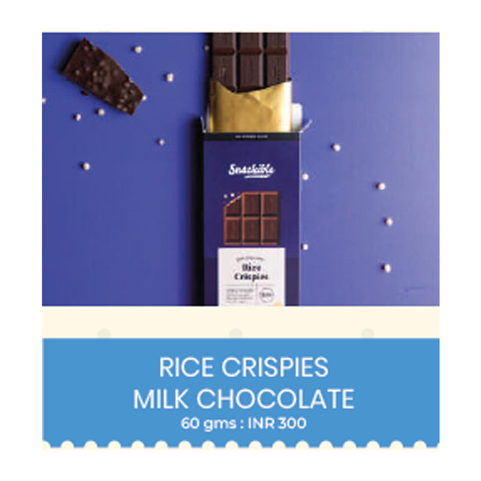 Snackible - Rice Crispies Milk Chocolate