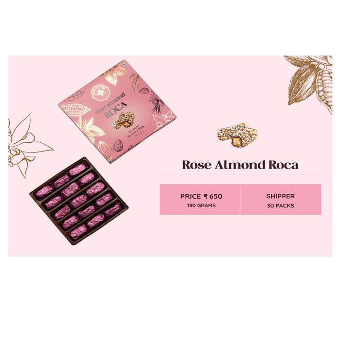 Cacao Springs - Rose Almond Roca