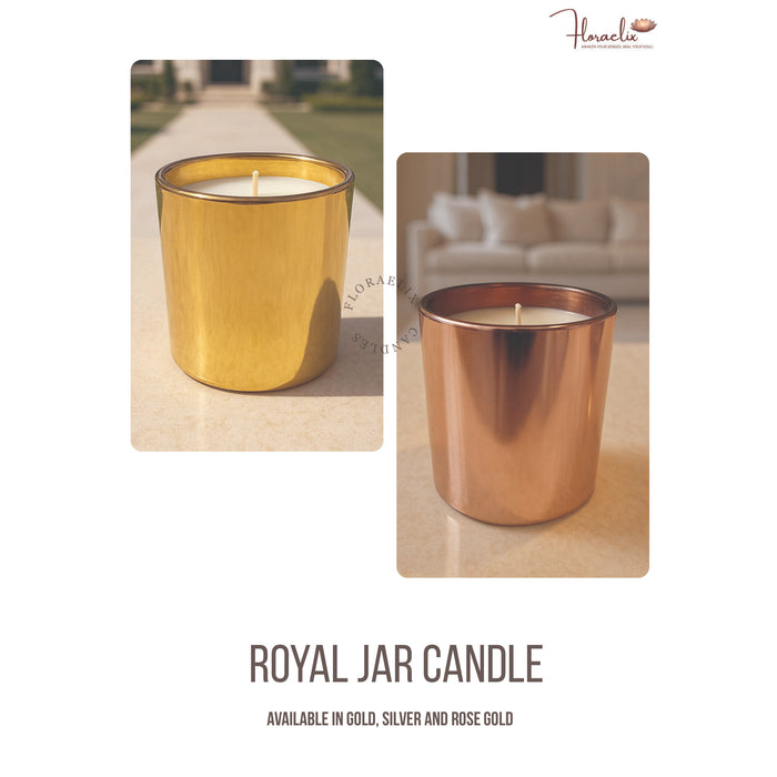 Floraelix - Royal Jar Candle  JSFC066