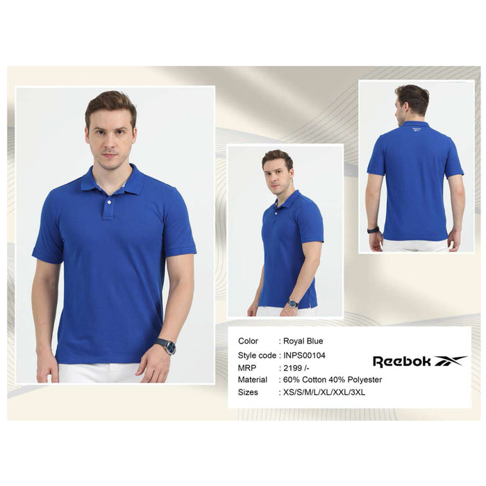 Reebok -  Cotton With  Polyester  T- Shirts