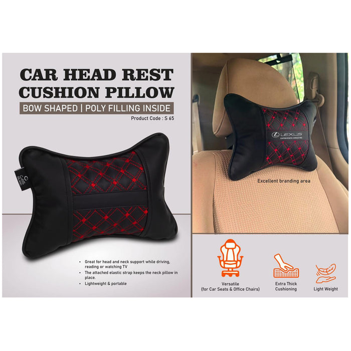 Power Plus - Car Head Rest Cushion Pillow S 65