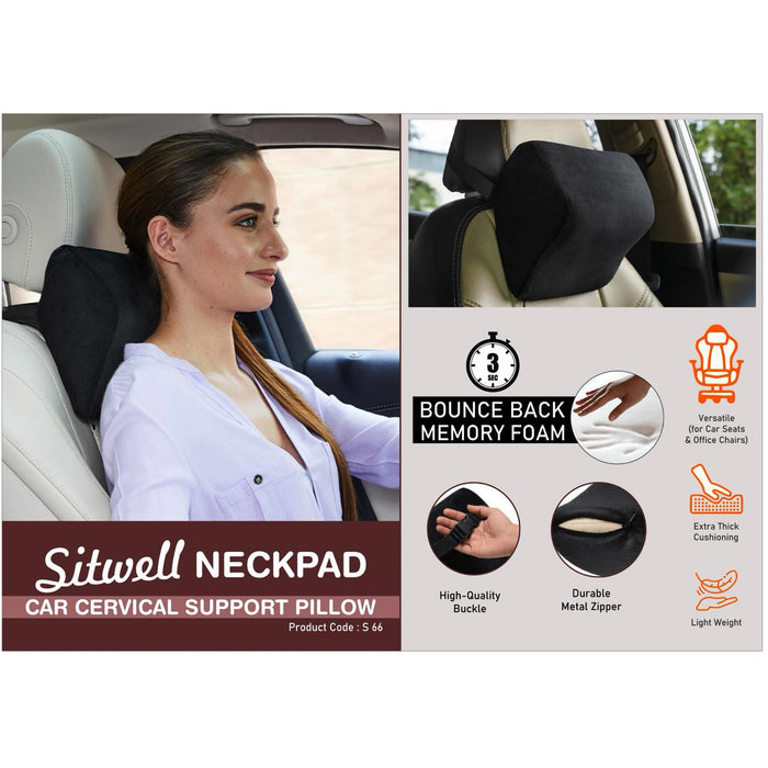 Power Plus - Sitwell Neck Pad Car Cervical Support Pillow S 66