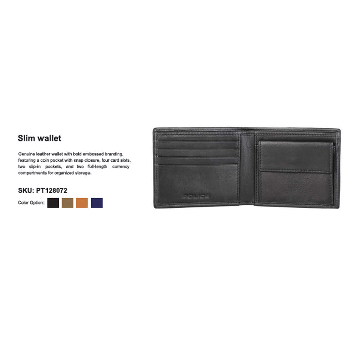 Police - Slim Wallet Stemma Premium