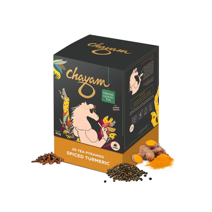 CHAYAM - SPICED TURMERIC - TEA BAG