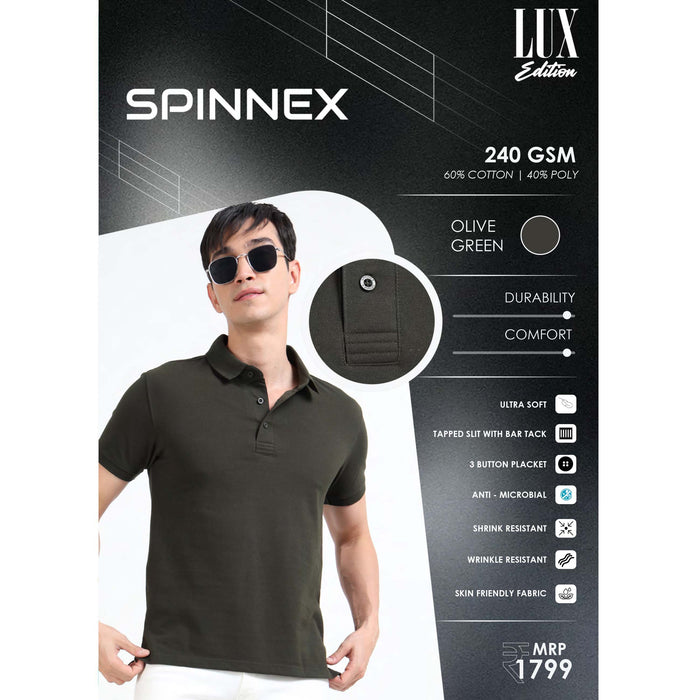 Spinnex Lux Edition Polo T Shirt