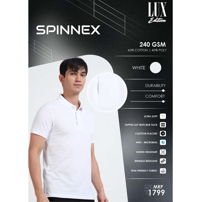 Spinnex Lux Edition Polo T Shirt