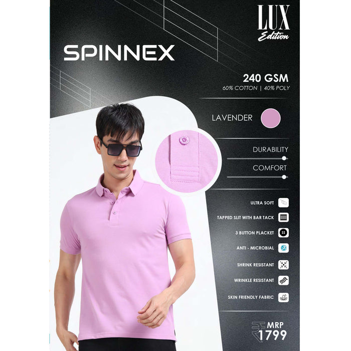Spinnex Lux Edition Polo T Shirt
