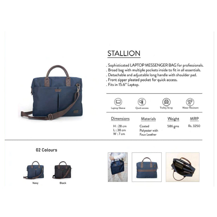 OBLIQUE- STALLION  LAPTOP BAG