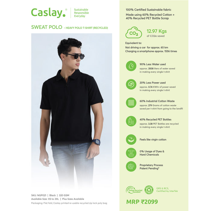 Caslay Sweat Polo