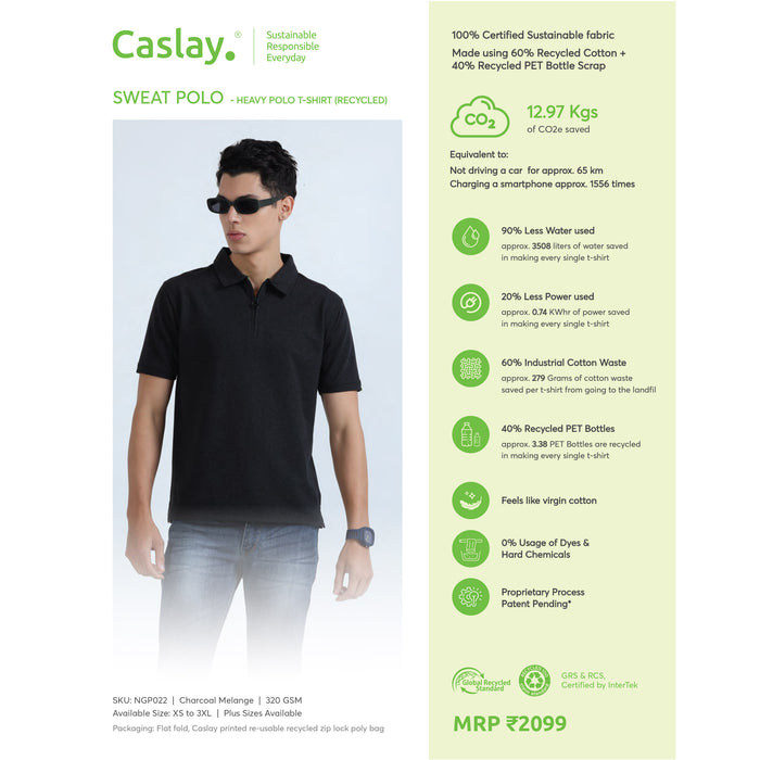 Caslay Sweat Polo