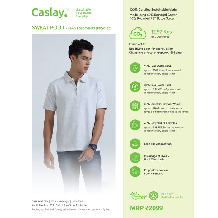 Caslay Sweat Polo