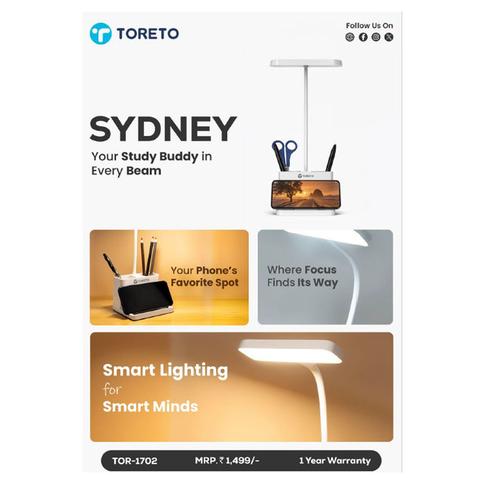 Toreto Sydney Table Lamp