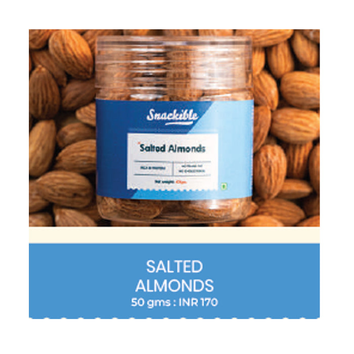 Snackible - Salted Almonds