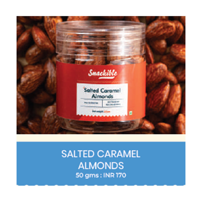 Snackible - Salted Caramel Almonds
