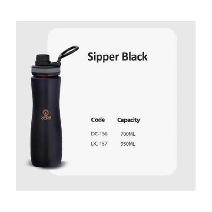 Sipper Black  DC- 157