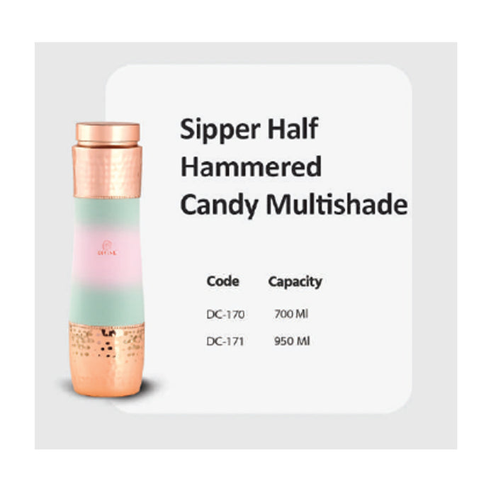 Sipper Half Hammered Candy Multishade    DC- 171