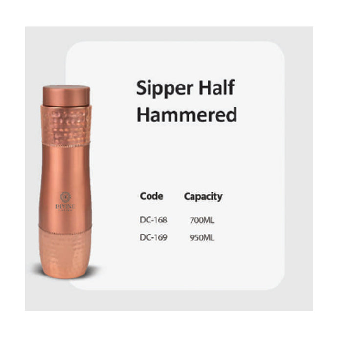 Sipper Half Hammered    DC- 169