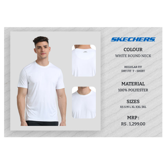 Skechers Round Neck Dry Fit T- Shirt