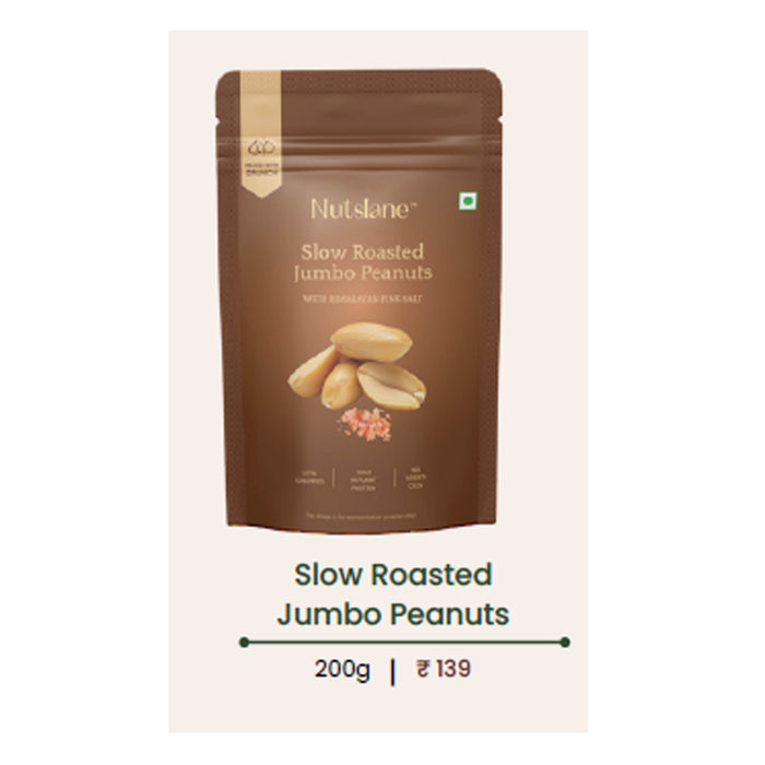 Nutslane - Slow Roasted Jumbo Peanuts