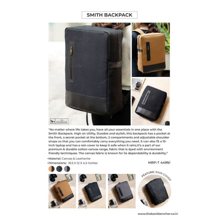 The Back Bencher - Smith Backpack