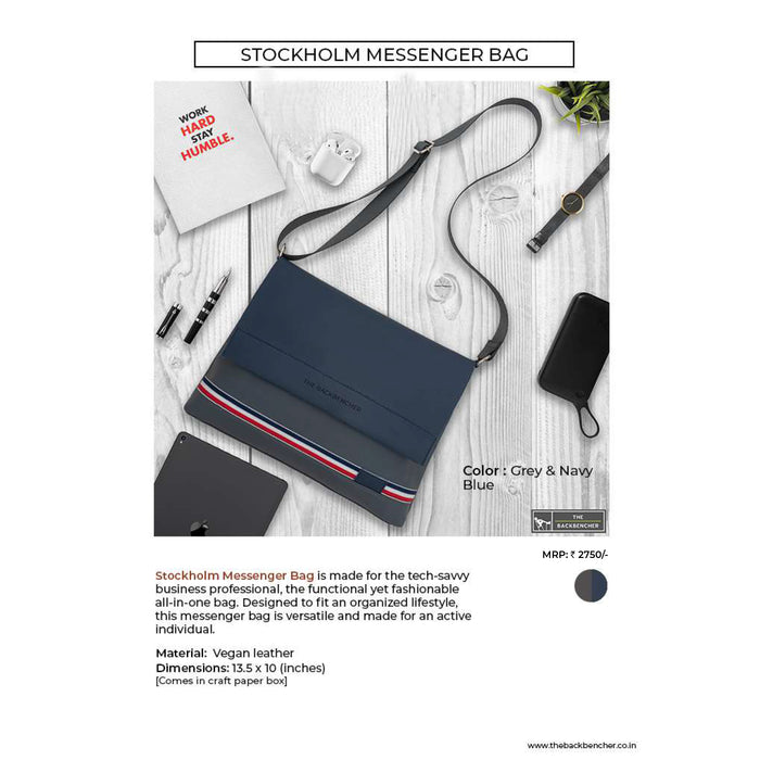 The Back Bencher - Stock Holm Messenger Bag