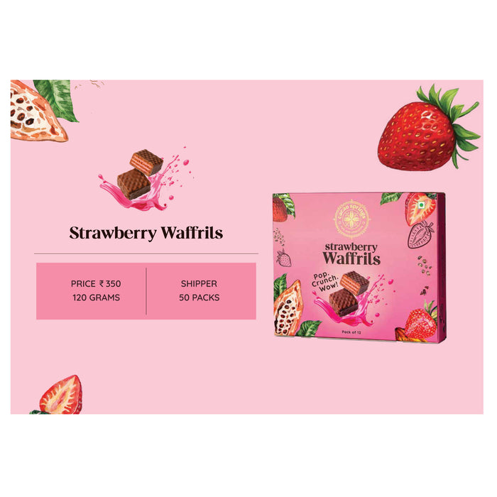Cacao Springs - Strawberry Waffrils