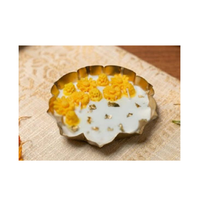 Sunflower Honey Comb Candle