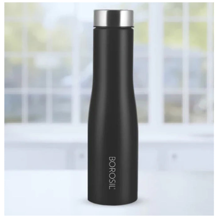 Borosil - Swan Black Bottle