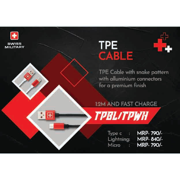 SWISS MILITARY - TPE CABLE - TPBL/TPWH