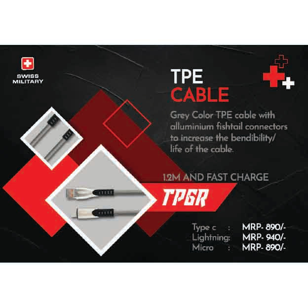 SWISS MILITARY - TPE CABLE - TPGR