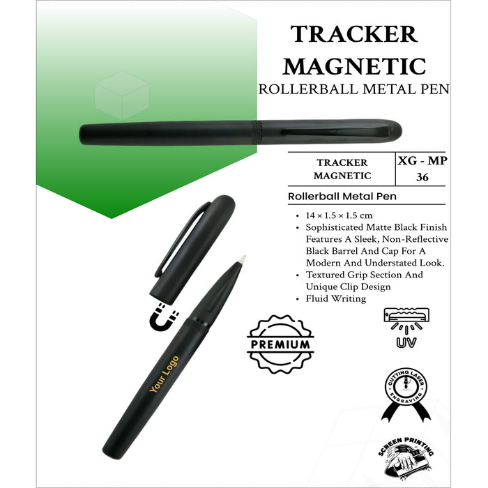 Tracker Magnetic Roller Ball Metal Pen XG- MP36