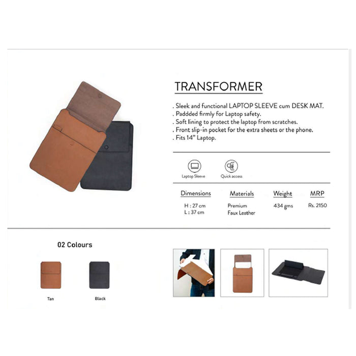 OBLIQUE-  TRANSFORMER   LAPTOP SLEEVES