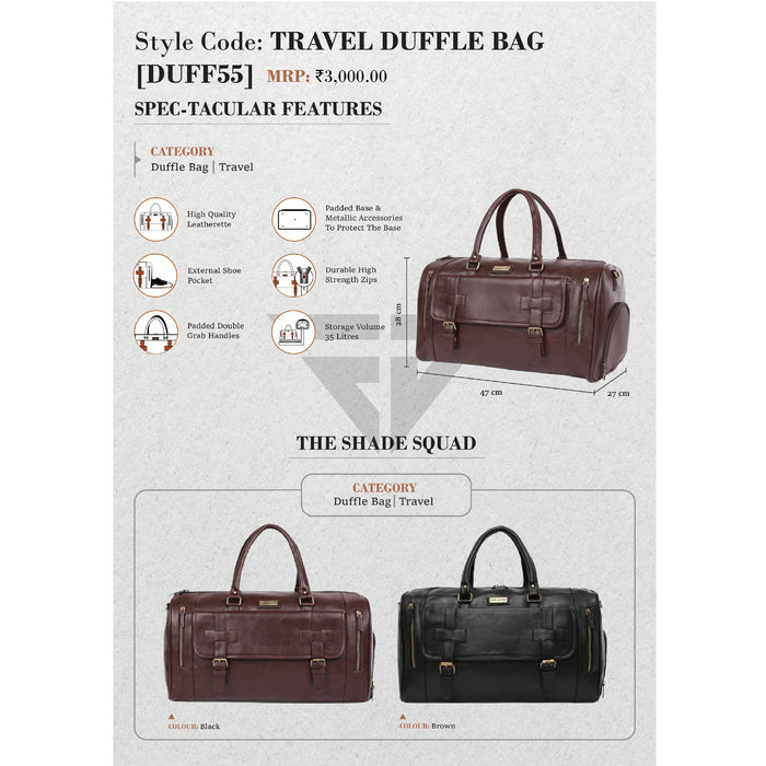 TRAVEL DUFFLE BAG (DUFF55)