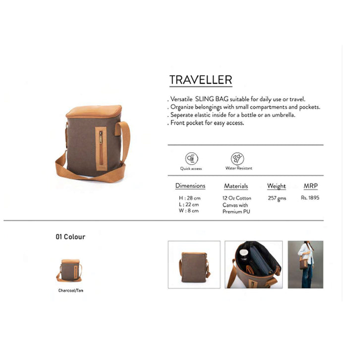 OBLIQUE-  TRAVELLER SLING BAG