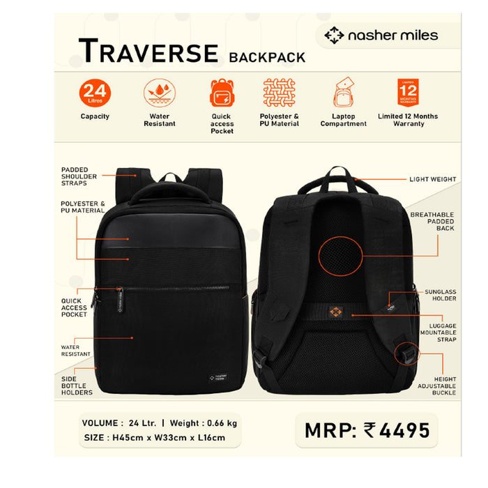 Nasher Miles Traverse  Backpack