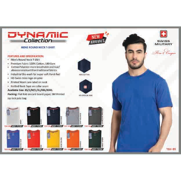 SWISS MILITARY - DYNAMIC COLLECTION- POLO-T-SHIRT -TSH 85