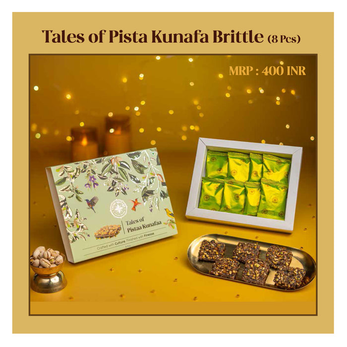 Cacao Springs - Tales Of Pista Kunafa Brittle (8 Pcs)