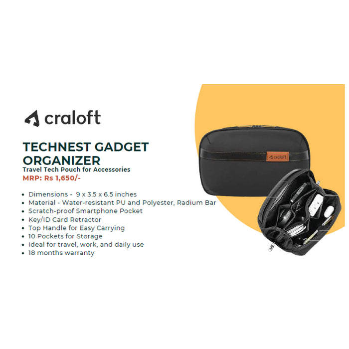 Craloft- Technest Gadget Organizer