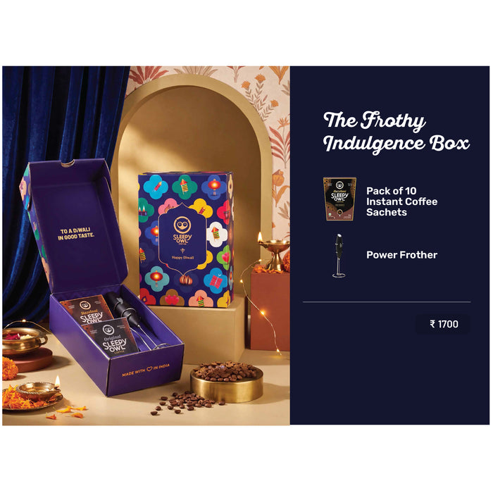 Sleepy Owl - The Frothy Indulgence Box