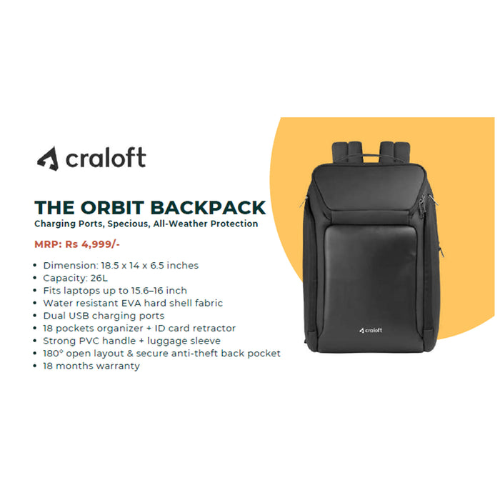 Craloft- The Orbit Backpack