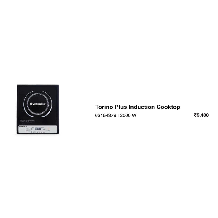 Wonder Chef - Torino Plus Induction Cooktop
