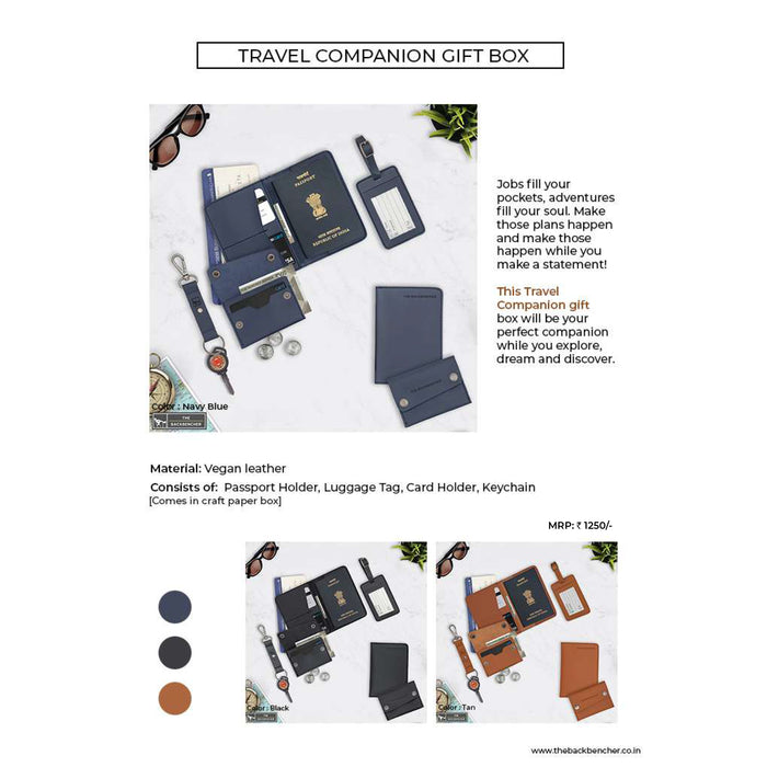 The Back Bencher - Travel Companion Gift Box