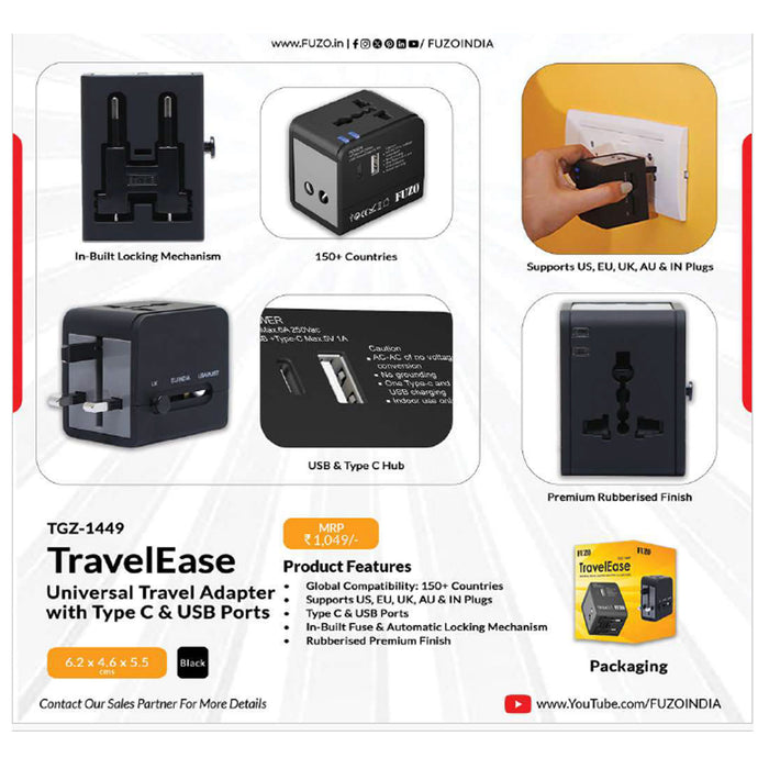 FUZO - Travel Ease TGZ-1449
