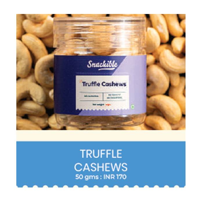 Snackible - Truffle Cashews