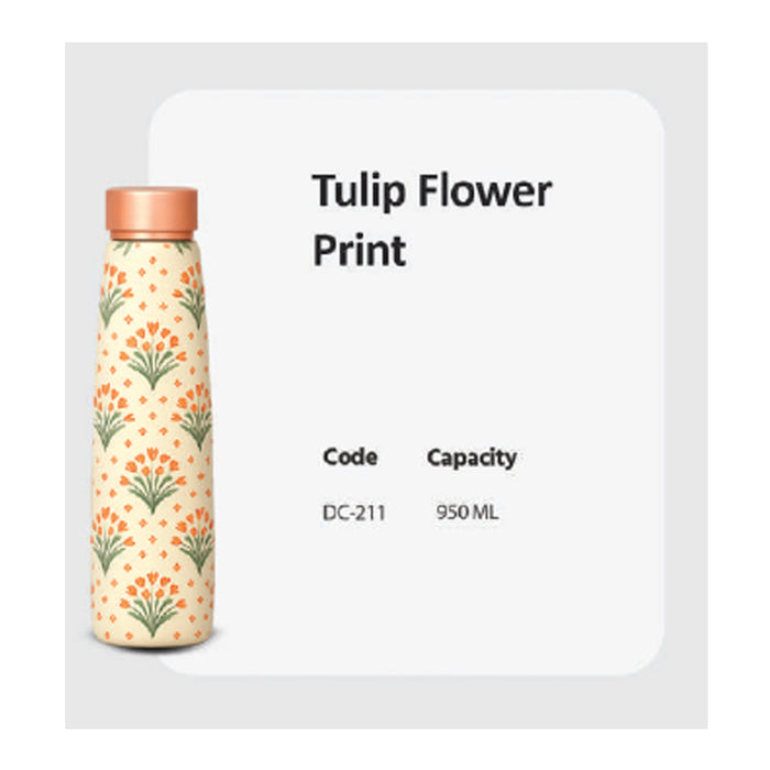 Tulip Flower  Print   950ml    DC-211