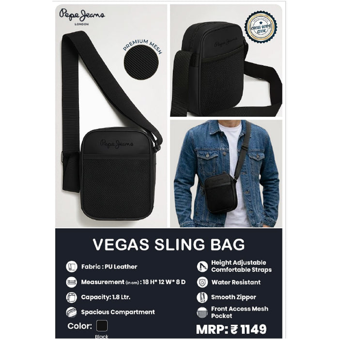 Pepe Jeans- Vegas Sling Bag