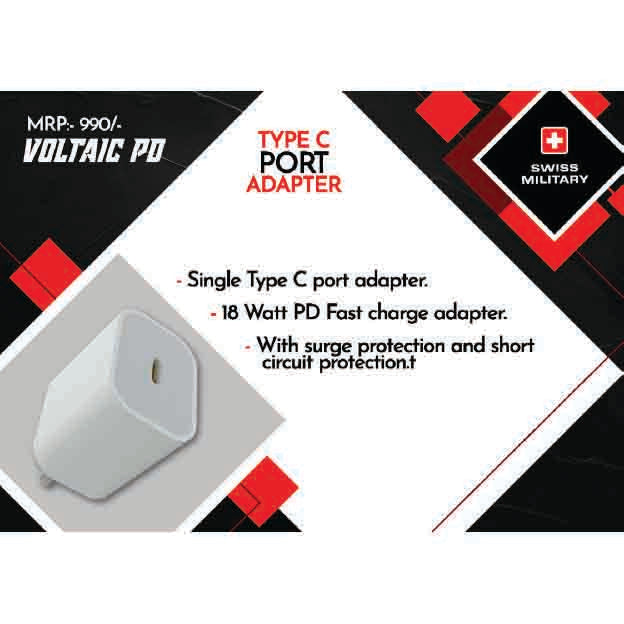 SWISS MILITARY - POWER ADAPTER - VOLTAIC PD
