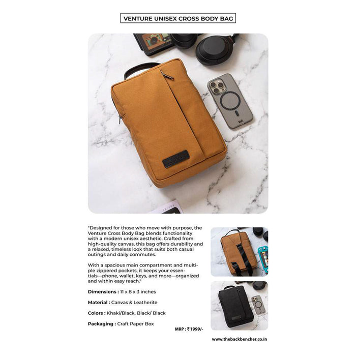 The Back Bencher - Venture Cross Body Bag