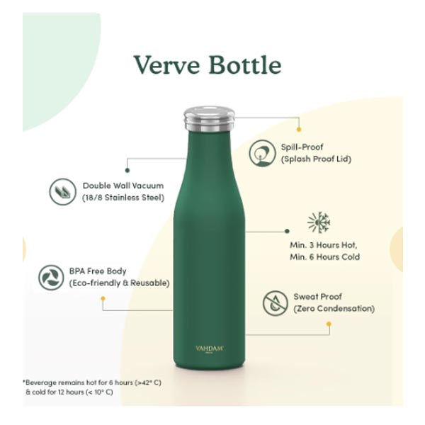 VAHDAM - Verve Bottle Insulated